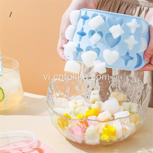 Khuôn làm đá Ice Cube Công cụ làm kem Ice Cube Maker